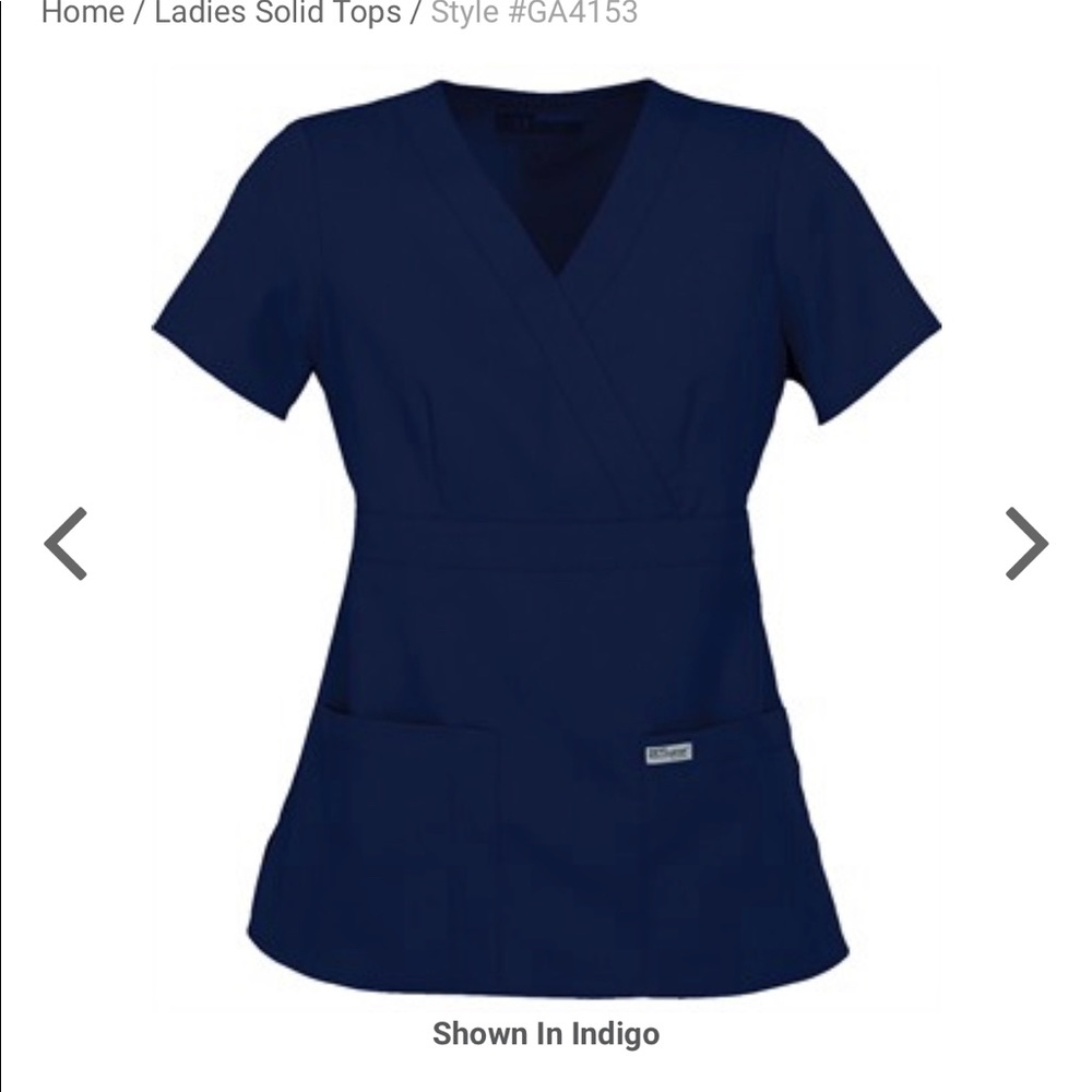Greys Anatomy scrub top